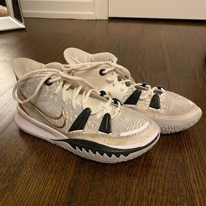 These are extremely hard to find these days!!Basketball shoes worn for a season